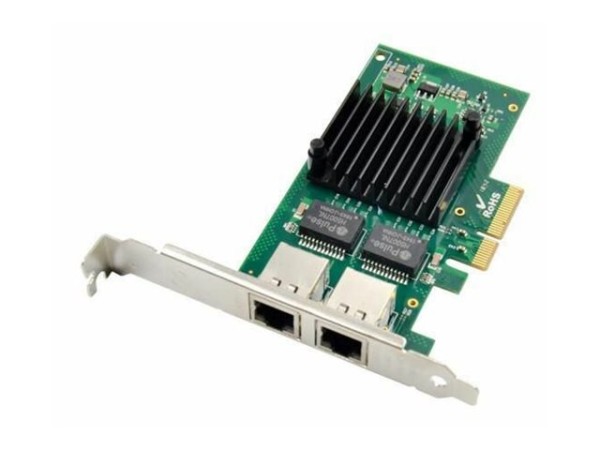 MICROCONNECT MICROCONNECT 2 port RJ45 network card, PCIe