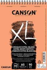 CANSON Skizzen- und Studienblock "XL EXTRA WHITE", DIN A5