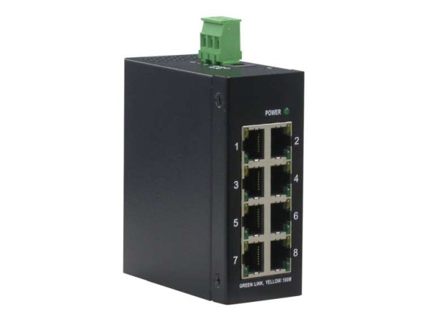 ROLINE Industr. Fast Ethernet Switch, 8 21.13.1156
