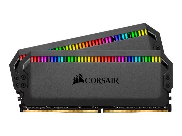 CORSAIR Dominator Platinum RGB Series schwarz 64GB Kit (2x32GB) CMT64GX4M2C3600C18