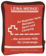 LEINA Erste-Hilfe Reise-Set, 21-teilig, rot