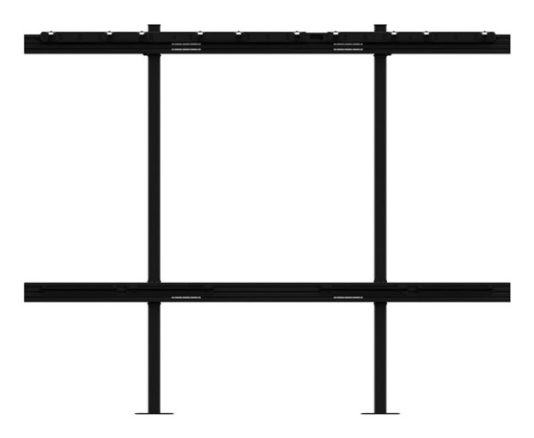 HAGOR HAGOR LED-Standsystem mit Boden-Wand-Montage passend für LG LAAA 136'