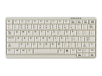 ACTIVE KEY AK-4100-P-B/GE - soft tactile - mini - hellgrau - deutsch AK-4100-P-W/GE