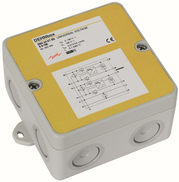 DEHN DEUTSCHLAND DEHN Kombi-Ableiter DBX U4 KT BD S 0-180 DEHNbox DBX 92240 922400