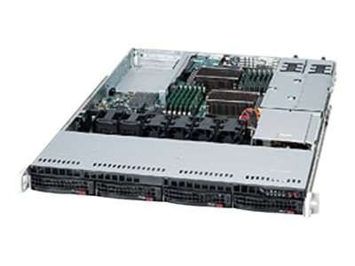SUPERMICRO SuperChassis 815TQC-R706WB2, 1U, Power Supply 750W redundant 80+ CSE-815TQC-R706WB2