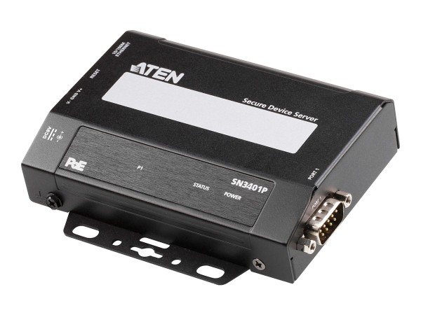 ATEN SN3401P 1-Port RS-232/422/485 Secure Device Server mit PoE SN3401P