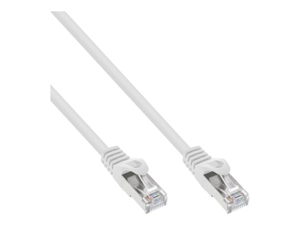 INLINE 40er Bulk-Pack Patchkabel SF/UTP Cat.5e weiss 2m - Kabel - Netzwerk B-72502W