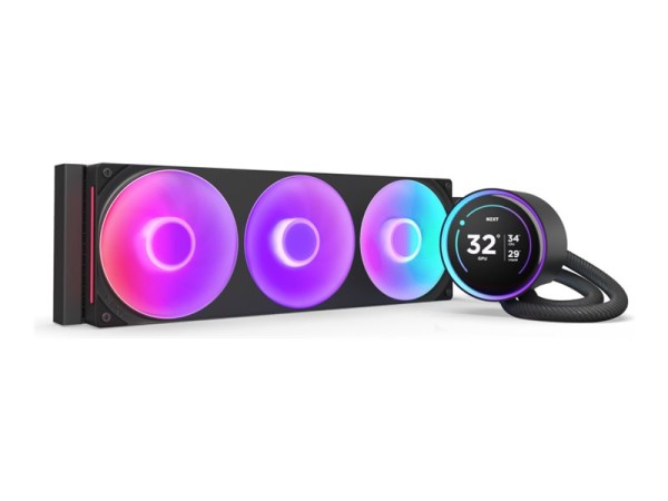 NZXT Kraken Elite 360 RGB (2024) AIO-Wasserkühlung Schwarz RL-KR36E-B2