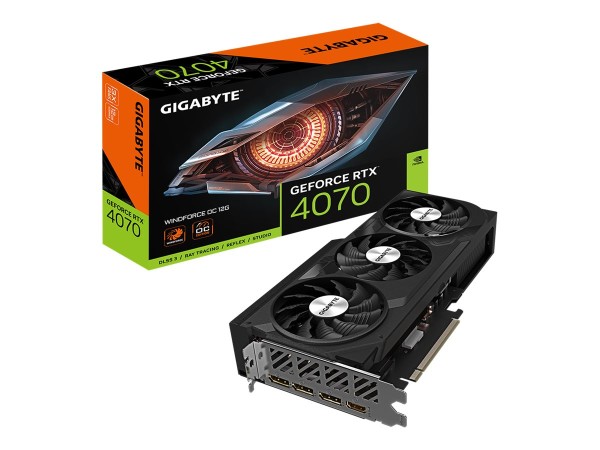 GIGABYTE RTX4070 Windforce OC 12GB GV-N4070WF3OC-12GD