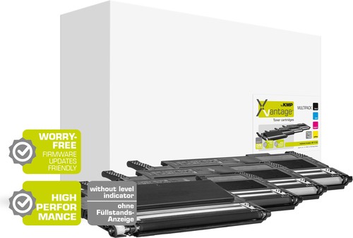 KMP KMP Tonerkartusche ersetzt HP 117A (W2070A, W2071A, W2072A, W2073A)