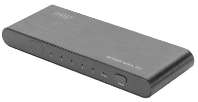 DIGITUS UHD HDMI Switch, 5-fach, schwarz