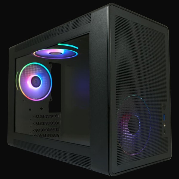 LC-POWER Geh Midi Micro ATX Gaming 716MB - Amplified_X LC-716MB-ON