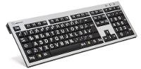 LOGIC-KEYBOARD LOGIC-KEYBOARD XLPrint - USB - Büro - QWERTZ - Deutsch - Verkabelt - PC / Server (LKB-