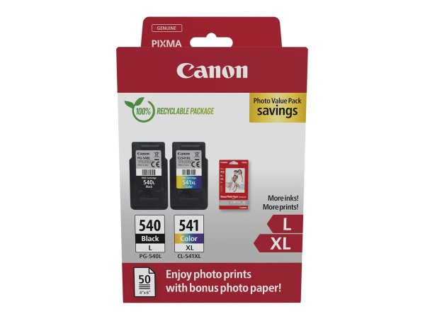 CANON PG-540 L / CL-541 XL Photo Value Pack 5224B012