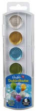 Läufer Deckfarbkasten, 8+4 Farben, aus Kunststoff