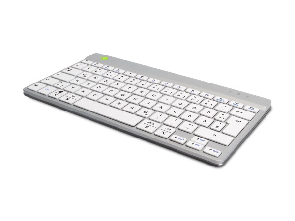 R-GO TOOLS R-GO TOOLS R-Go Compact Break ergonomische Tastatur, QWERTZ (DE), bluetooth, weiß