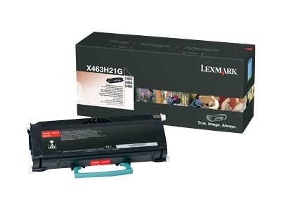 LEXMARK Schwarz Tonerpatrone X463H21G