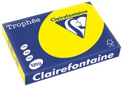 Clairefontaine Multifunktionspapier Trophée, A4, hellgelb