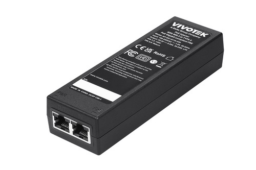 VIVOTEK AP-GIC-011A-030 Indoor Gigabit PoE Injektor, 30W 1x GE 30W af/at Po AP-GIC-011A-030