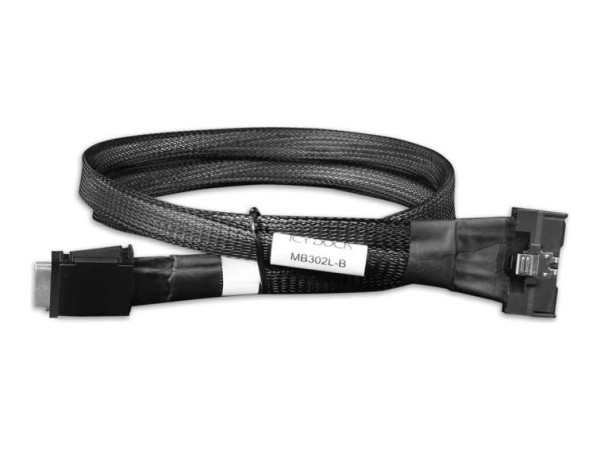 ICY DOCK MCIO 8i 74 pin SFF-TA-1016 to 2 x OCulink 42 pin 4i MB302L-B