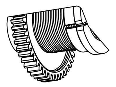 DATAMAX (2PK) CLUTCH ASSEMBLY DPR15-2802-41