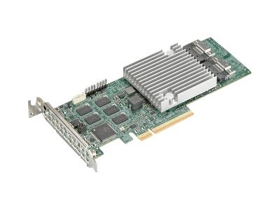 SUPERMICRO SUPERMICRO LP 16-Port SAS3 PCIe 4.0 x8 AOC-S3916L-H16IR-32DD-O