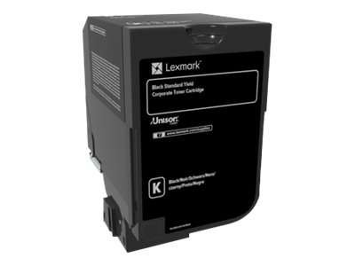 LEXMARK Schwarz Tonerpatrone LCCP, LRP, Lexmark Corporate 74C2SKE