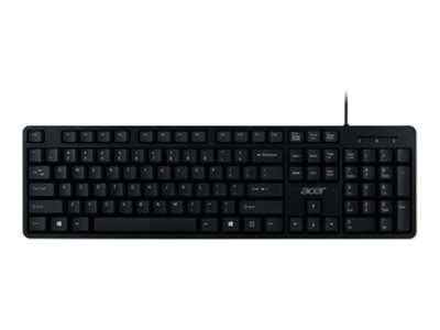 ACER Tastatur 100 USB schwarz inkl. Nummernblock - Tastatur GP.KBD11.00F
