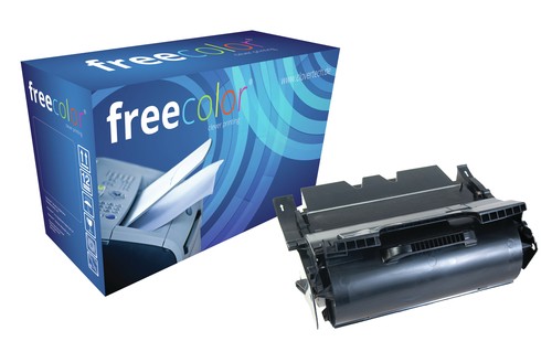 CLOVER FREECOLOR Toner schwarz fuer T-640 T-642 T-644 MAX alternativ zu 64016SE HE 32.500 Seiten