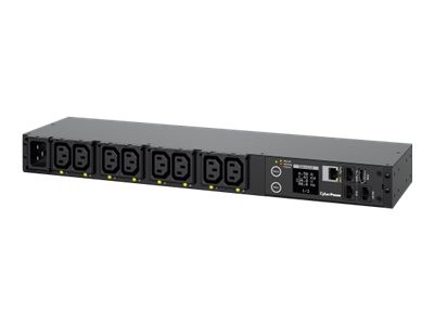 CYBERPOWER Switched PDU41005 230V/20A 1U 8x IEC-320 Outlets Networkport Pow PDU41005