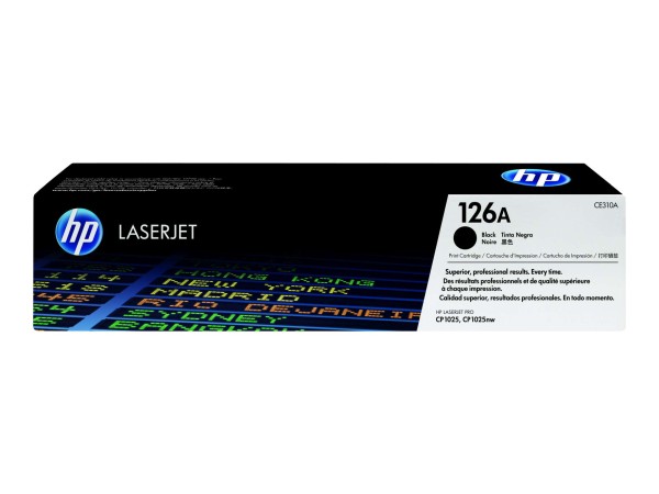 HP 126A Schwarz LaserJet Tonerpatrone (CE310A) CE310A