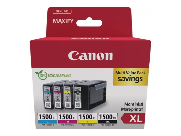 CANON PGI-1500 XL BK/C/M/Yk Multipack 9182B010