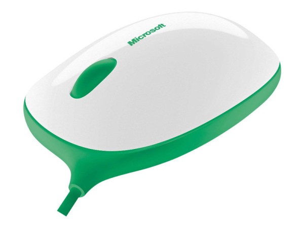 MICROSOFT MICROSOFT MS Express Mouse Mac/Win USB white/green