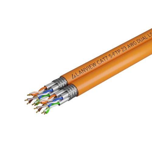 EET LANVIEW Cat7 S-FTP Network Cable Dual (LVN122510)