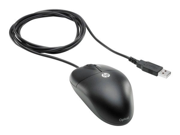 HP optische Scroll Maus USB carbon 2Tasten DC172B