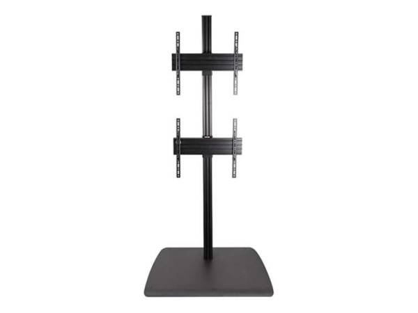 B-TECH SystemX Standfuß für Dual-Diplays übereinander(VESA 600 x 400) - 1.8 BTF841/BB