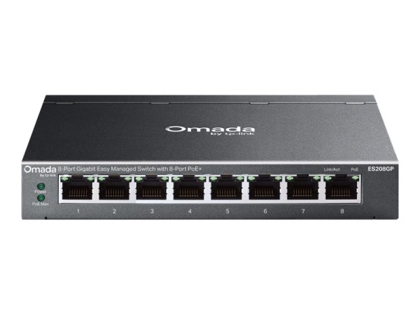 TP-LINK TP-LINK Omada 8-Port Gigabit Easy Managed Switch with 8-Port PoE+