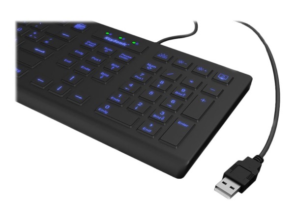 KEYSONIC KEYSONIC KSK-8031INEL-WH (DE) Industrietastatur 105T