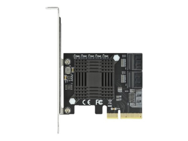 DELOCK DELOCK 5 Port SATA PCI Express x4 Karte - Low Profile Formfaktor