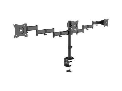EQUIP Tischhalterung 13"-27" LCD VESA f. 3 Monitore 650116