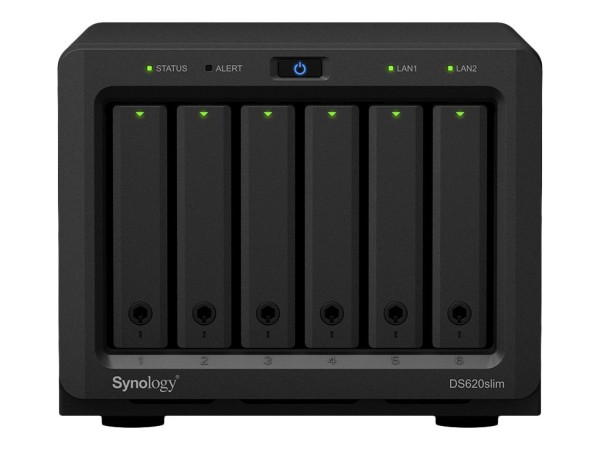 SYNOLOGY DS620SLIM 6BAY 2.5IN 2.0GHZ DC DS620SLIM