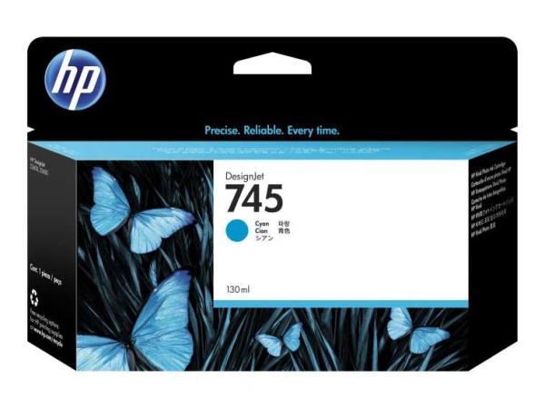 HP 745 Cyan DesignJet Tintenpatrone F9J97A